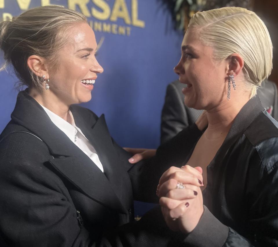 Emily Blunt and Florence Pugh