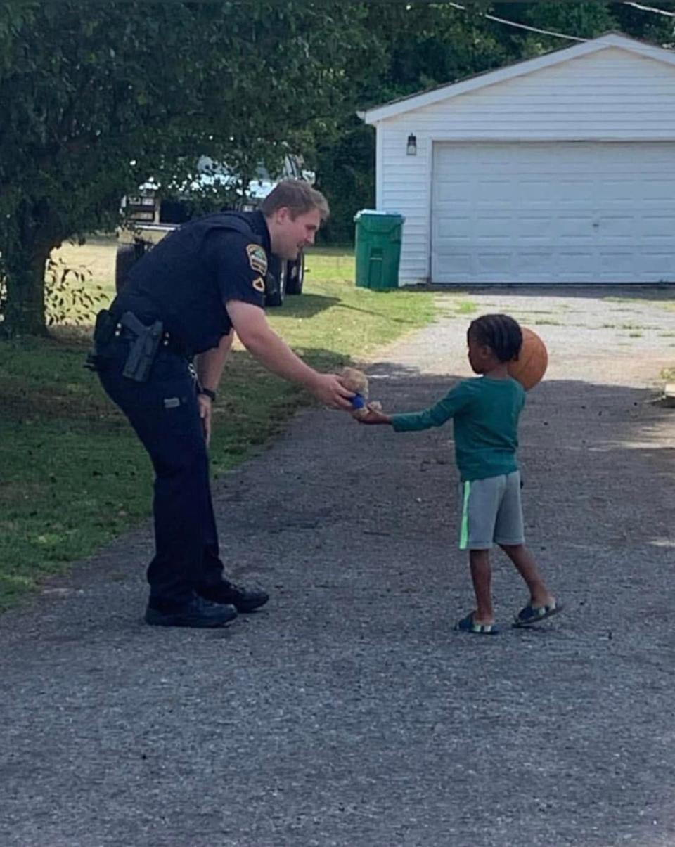 Spartanburg County Sheriff's Office deputy Austin Aldridge.