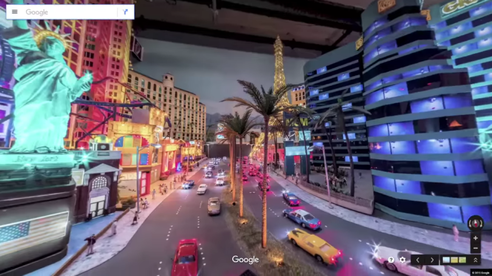 Google Street View in Miniatur Wunderland