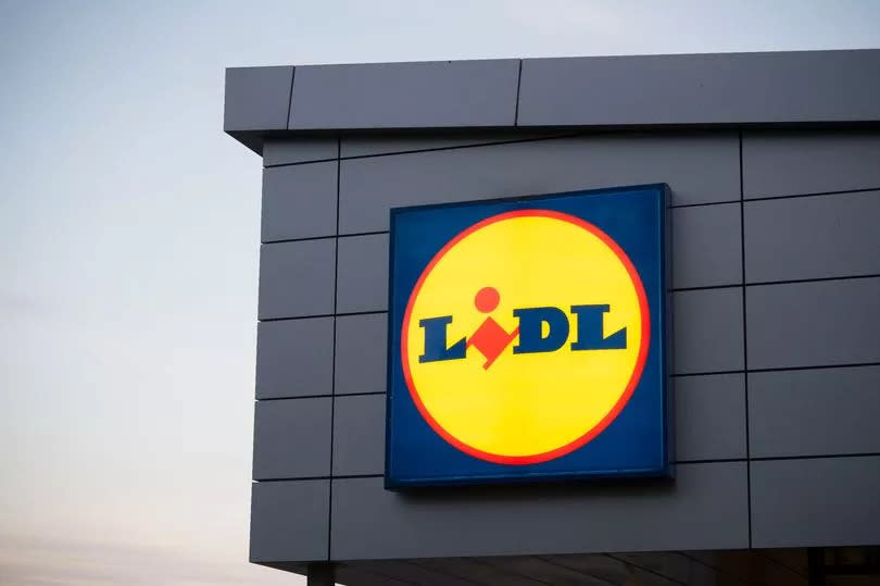 A Lidl sign