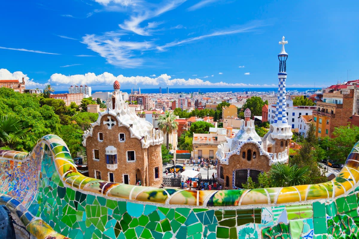 View over Barcelona from Park Guell (Getty Images/iStockphoto)