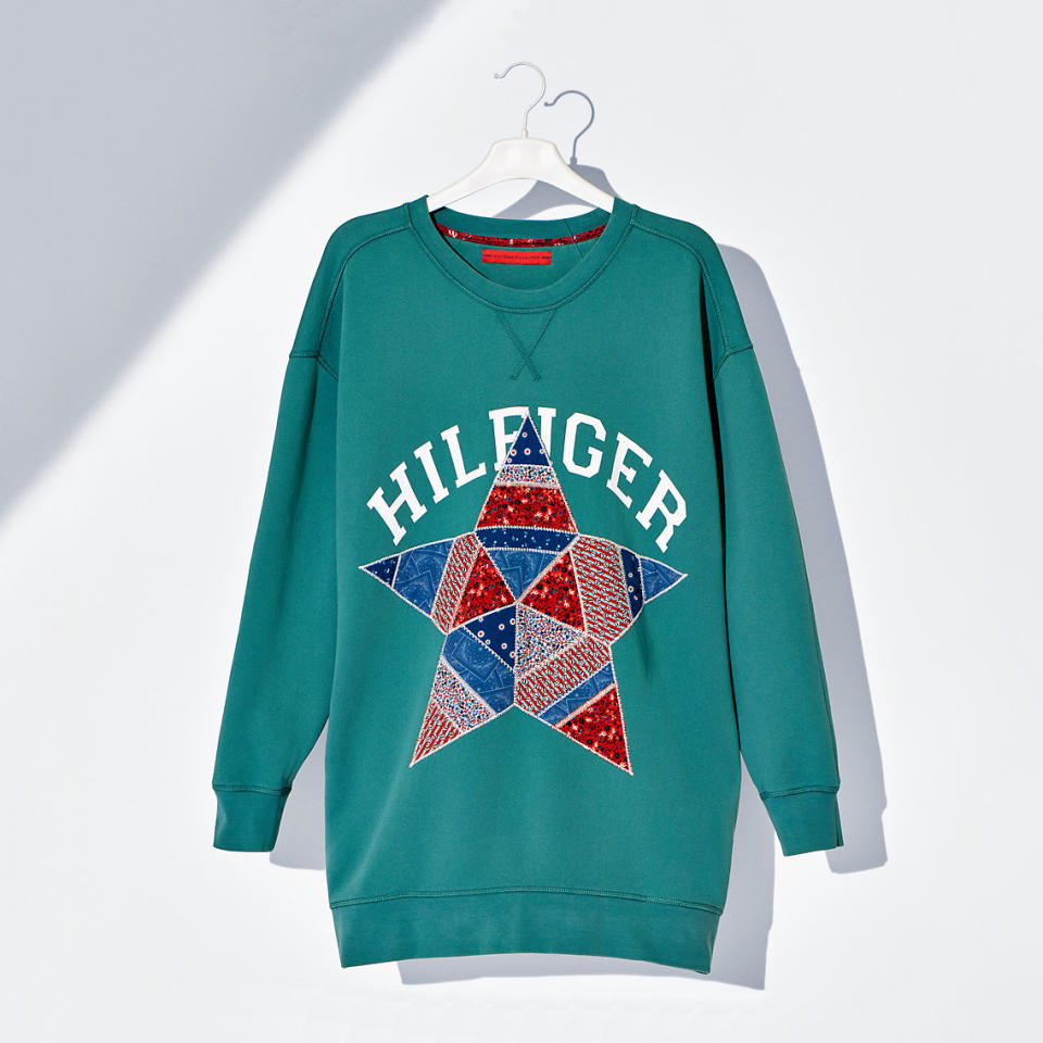 Patchwork Star Sweatshirt