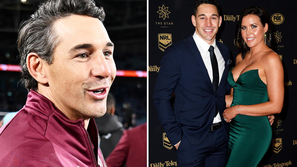 Billy Slater wasn't sure if staying on as Queensland coach was the right decision for his family. Image: AAP