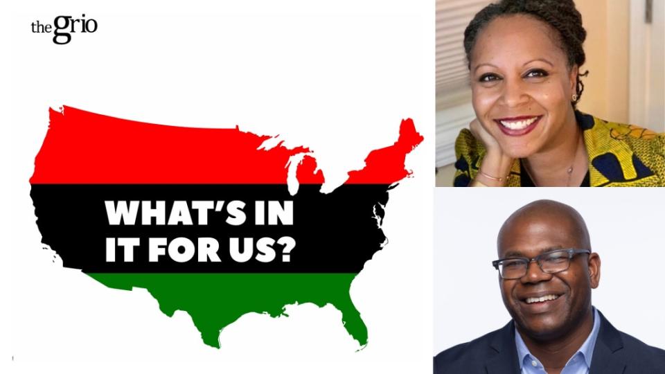 Dr. Christina Greer and Dr. Jason Johnson are hosts of theGrio’s new podcast, ‘What’s In It For Us?’