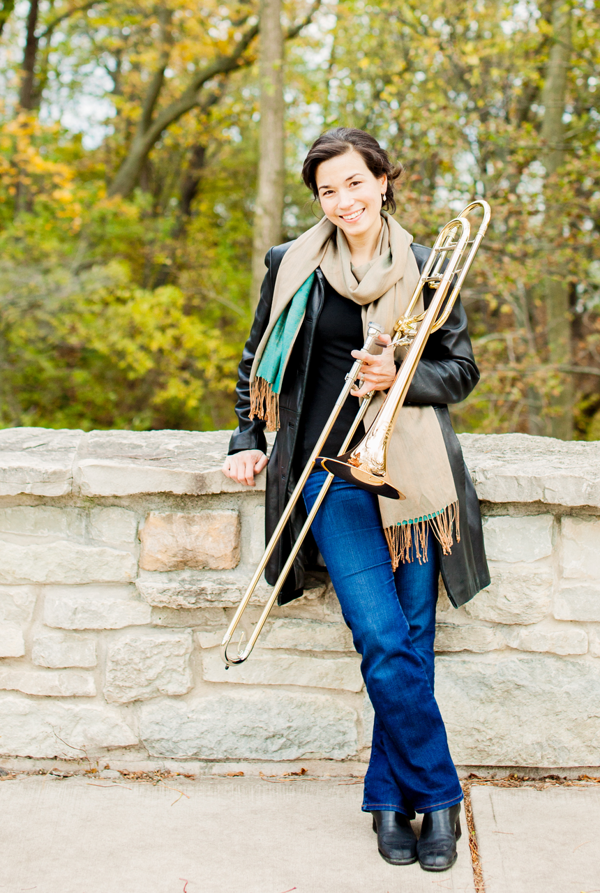 Principal trombonist Megumi Kanda will be a feature soloist during the Milwaukee Symphony Orchestra's 2023-'24 season.