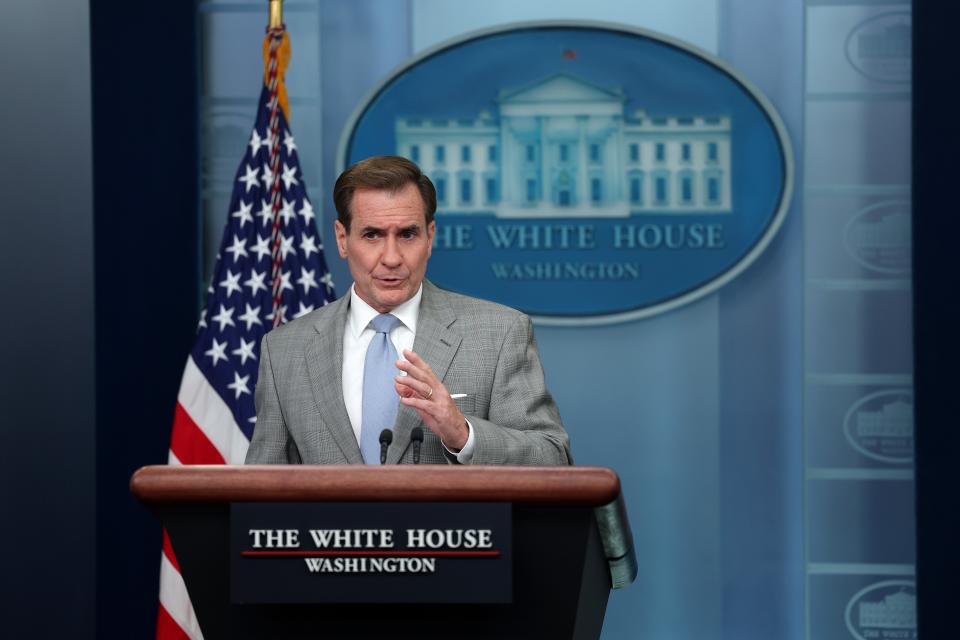 John Kirby, Coordinator for Strategic Communications at the National Security Council in the White House (Getty Images)