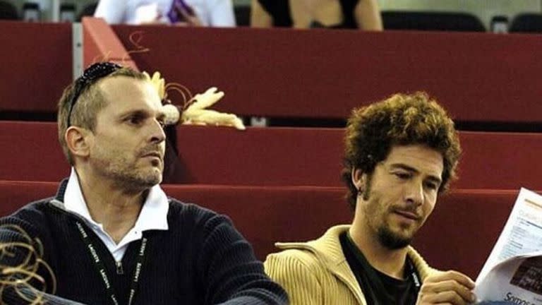 Miguel Bosé y Nacho Palau se conocieron en la década de los '90