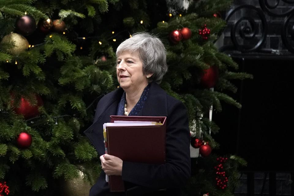 In a bind: Theresa May (Photo by Christopher Furlong/Getty Images) (Getty Images)