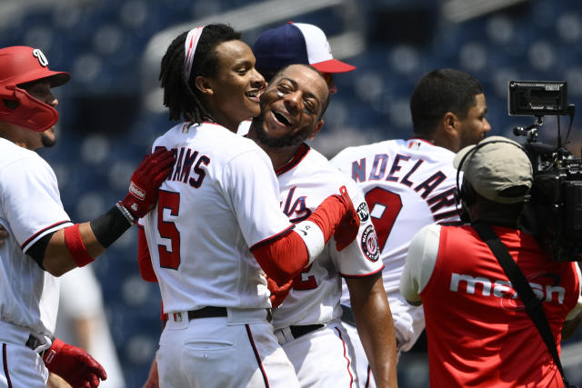 CJ Abrams' game-tying single, 10/01/2023