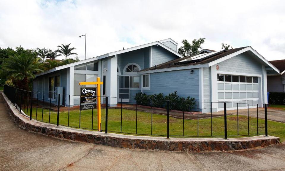 Edward Snowden’s home in Hawaii, from where he was able to download thousands of classified British documents.