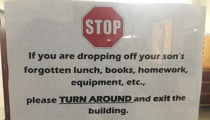 Why this school’s note to parents has taken over the internet