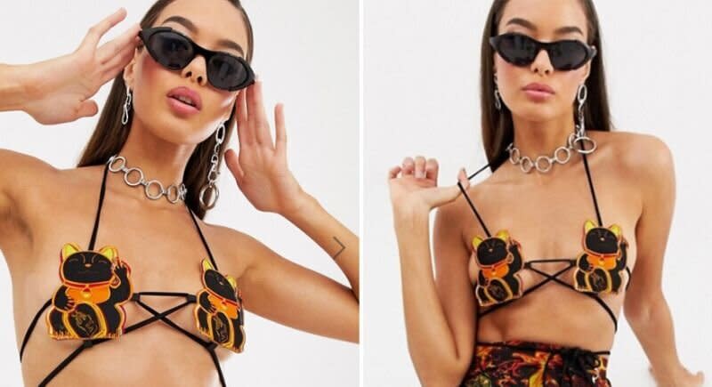 ASOS luck cat bra