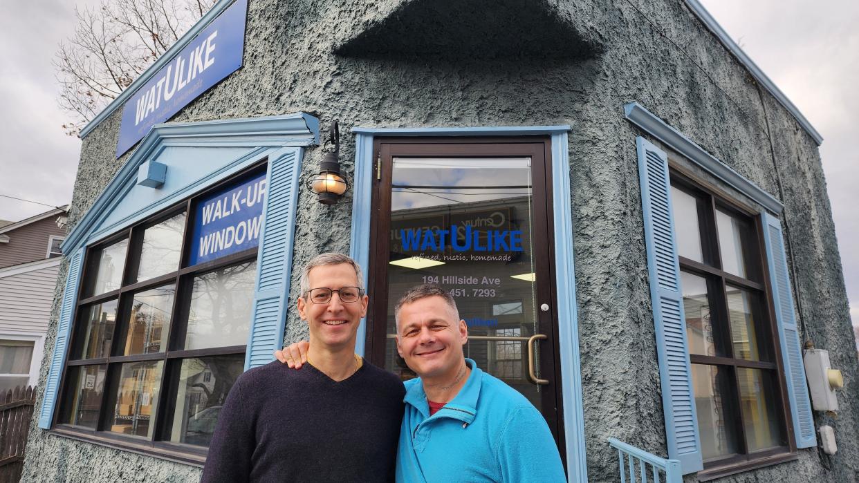 Rob and Mike Fitzhenry will soon open their bake shop watUlike at 196 Hillside Ave. in Pawtucket, near Providence's East Side.
