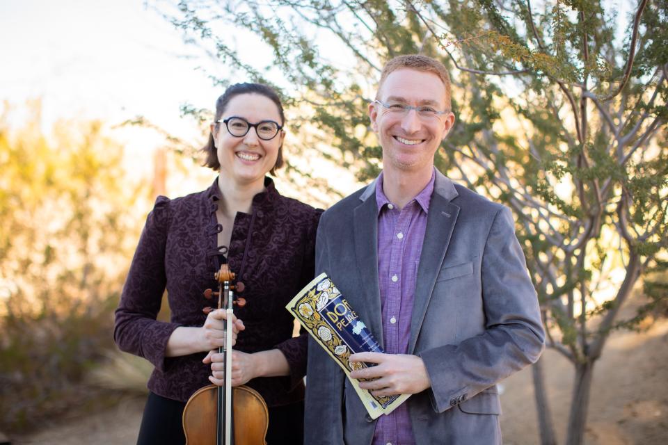 Desert Hot Springs Classical Concerts presents Molly Gebrian and Danny Holt in concert on March 17, 2024 at Grace Church in Desert Hot Springs.
