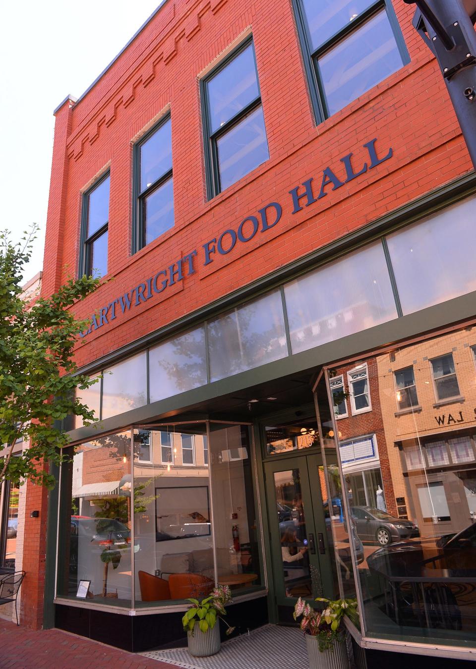 Cartwright Food Hall is a new food court-style dining option coming to Greer. Owners offer a preview tour of the new 7,000-square-foot venue with multiple food vendors, located on Trade Street in downtown Greer, Wednesday, June 1, 2022. 