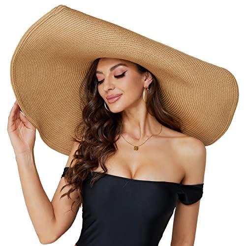 45) Oversized Beach Straw Hat