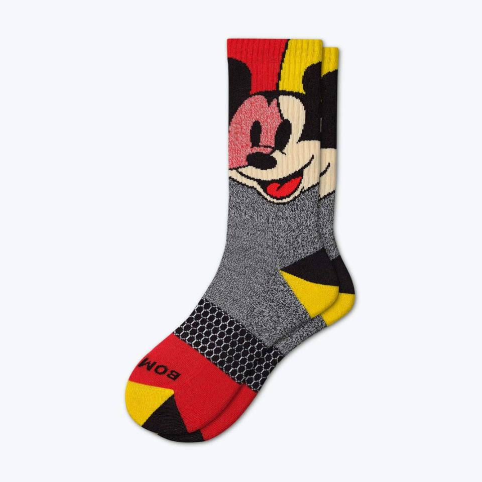 13) Mickey Mouse Calf Socks