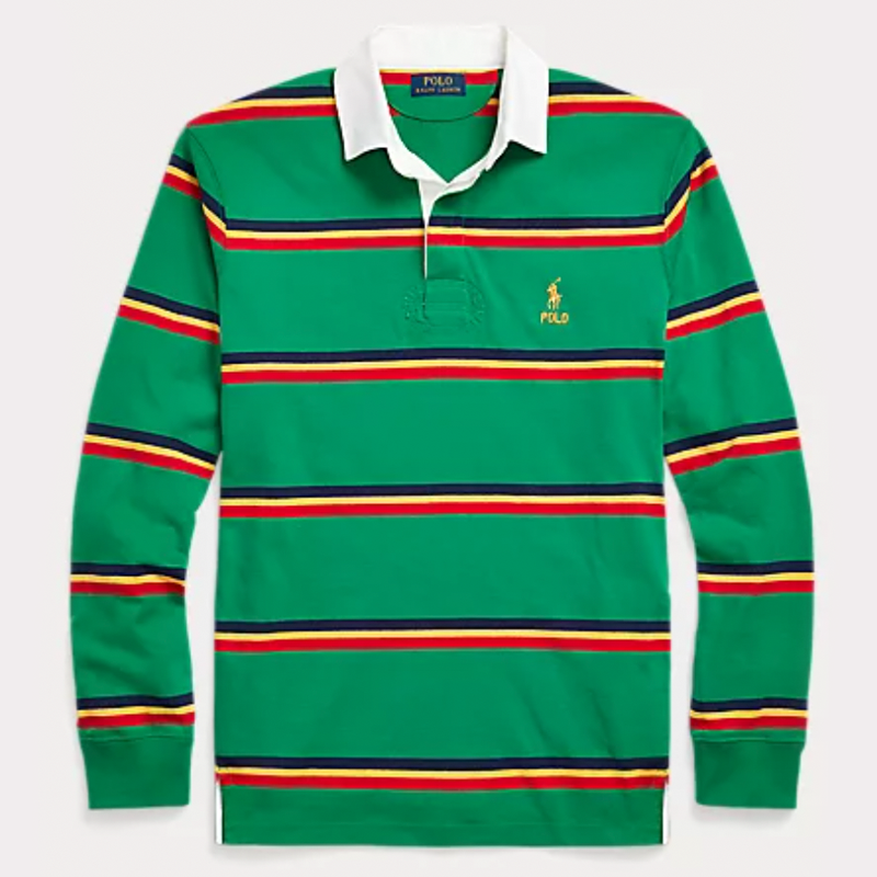 <p><a href="https://go.redirectingat.com?id=74968X1596630&url=https%3A%2F%2Fwww.ralphlauren.com%2Fmen-clothing-t-shirts%2Fthe-iconic-rugby-shirt%2F650157.html%3Fwebcat%3Dcontent%2Bsale%2Bwinter%2Bsale%2Bmen%23srule%3Dmen-sale-2%26altrurlID%3Dsale-men%26webcat%3Dcontent-sale-winter-sale-men%26ab%3Den_US_SLP_Slot_3_S1_L1_SHOP%26start%3D1%26cgid%3Dmen&sref=https%3A%2F%2F" rel="nofollow noopener" target="_blank" data-ylk="slk:Shop Now;elm:context_link;itc:0;sec:content-canvas" class="link ">Shop Now</a></p><p>The Iconic Rugby Shirt</p><p>ralphlauren.com</p><p>$79.99</p>