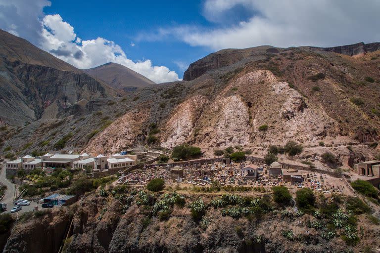 El pequeño pueblo salteño se asienta a 2700 metros de altura