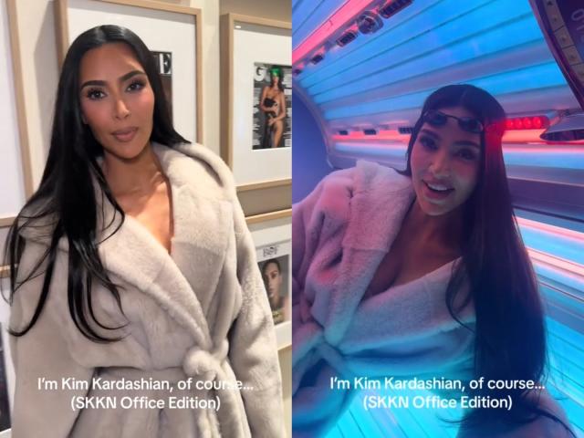 Kim Kardashian's office has a tanning bed, a 3D model of her brain, and a  mannequin with her exact body measurements