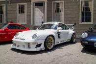 <p>Some say the 993-generation 911 is the best of them all. Its discontinuation marked the end of the era of air-cooled Porsches. In 2011, this low-mileage, perfect condition 993 Turbo was transformed by Kelly Moss Racing to an accurate factory-spec GT2 Evo race car that’s ready for competition. </p>