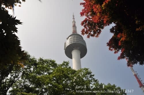 《韓國》南山公園．愛情鎖牆．首爾塔