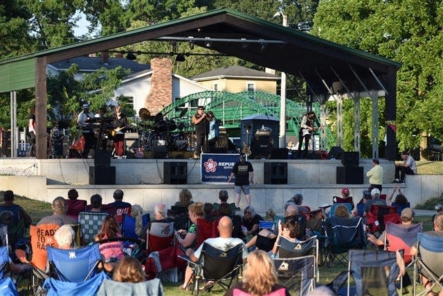 Free concerts and music festivals will return to the St. Helena Amphitheater in June under a new nonprofit organization called K8 Event Team. Last year, the concerts and festivals attracted hundreds of people to the amphitheater at 123 Tuscarawas St. in Canal Fulton.