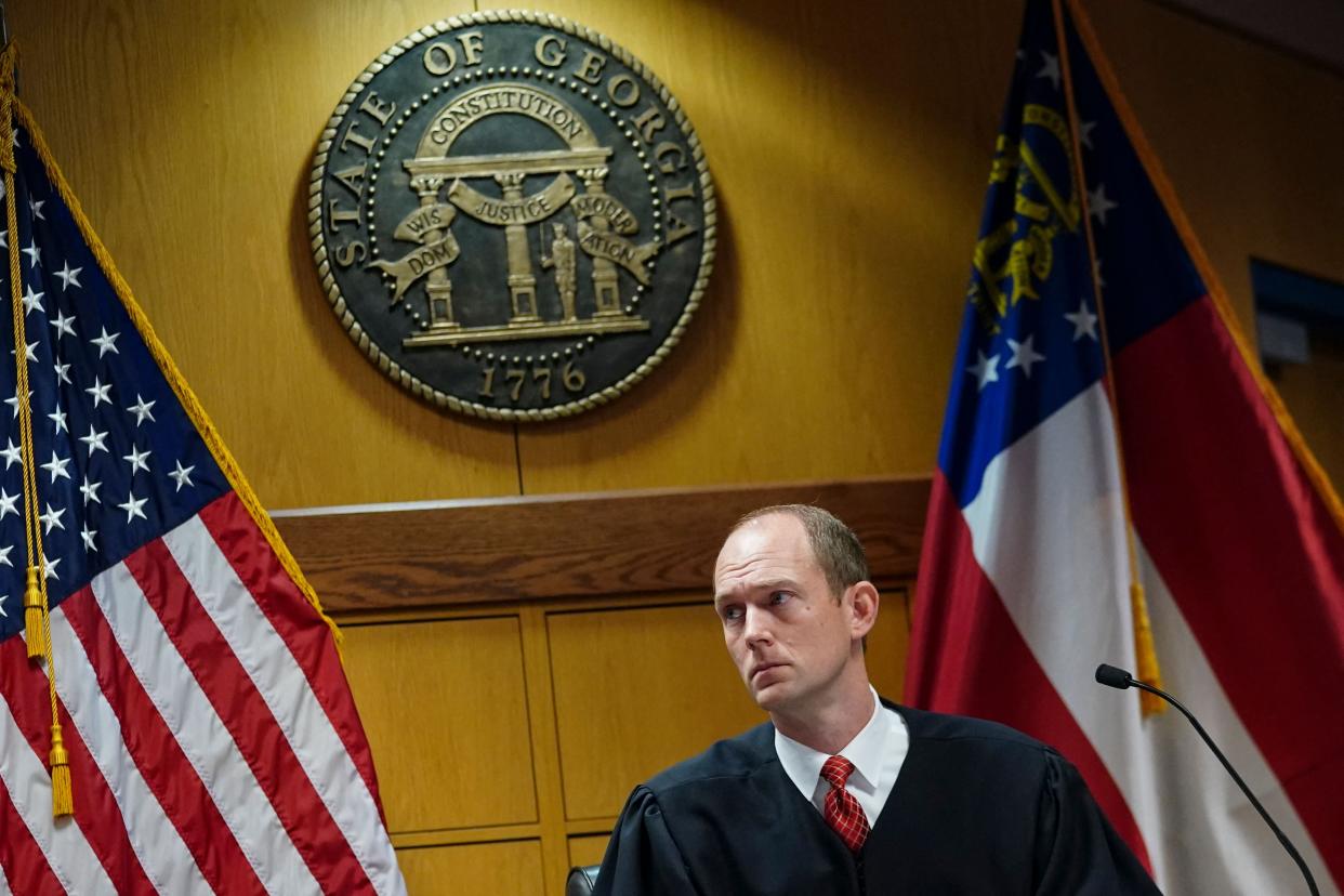 Fulton County Superior Court Judge Scott McAfee (POOL/AFP via Getty Images)