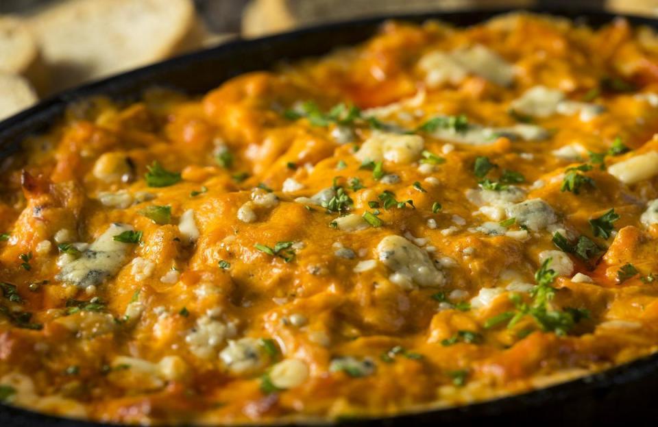 Buffalo Chicken Casserole