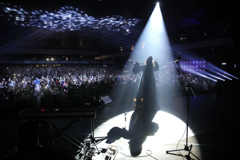 La comunicación de Marisa Monte con su público es uno de los puntales de cada concierto en vivo