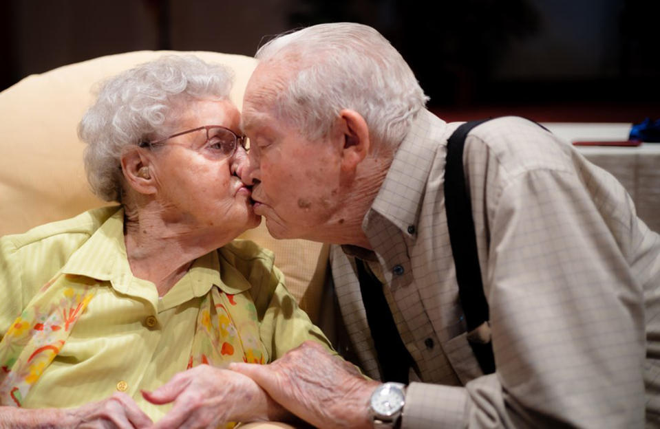 Jo and Hubert Malicote died hours apart after 79 years of marriage. (Courtesy Annie Klenk)