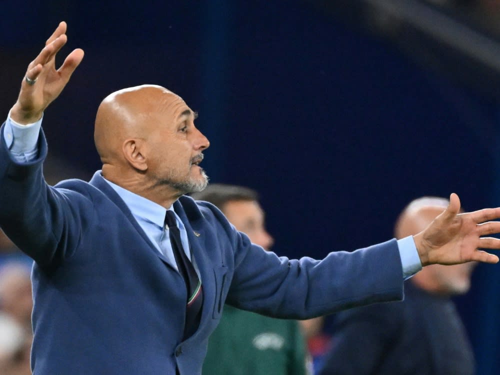 Italiens Nationaltrainer Luciano Spalletti (Alberto PIZZOLI)