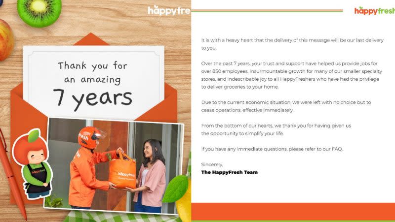 HappyFresh - announcement 