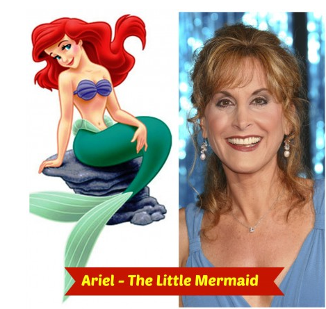 Ariel Voiced by Jodi Benson