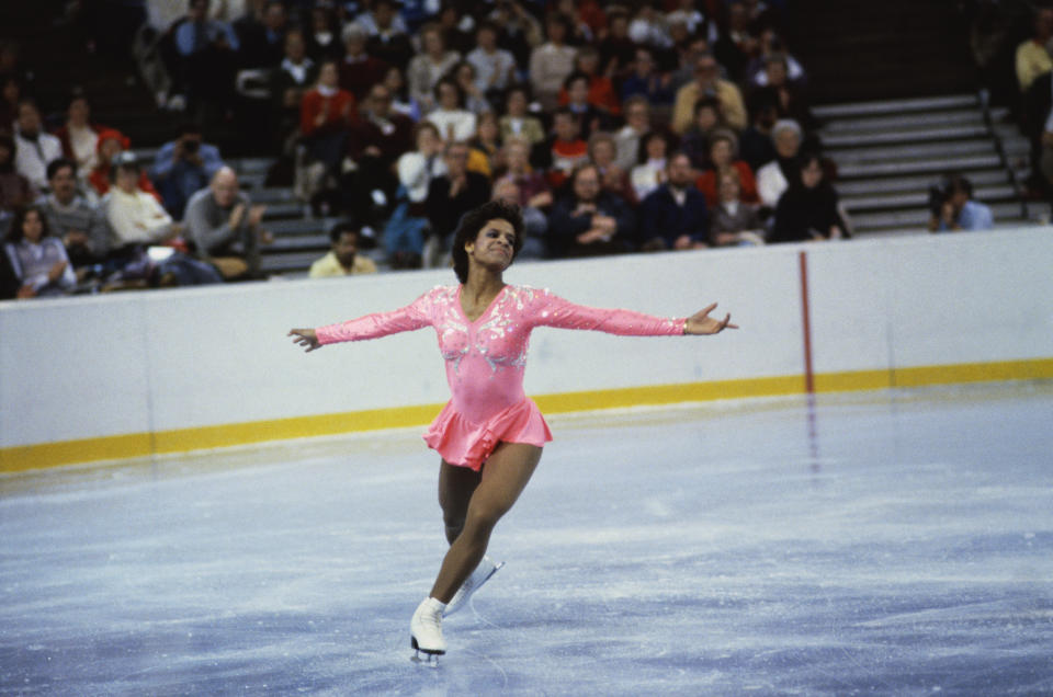 Two-time U.S. Champion figure skater Debi Thomas. (Photo: Bettmann via Getty Images)