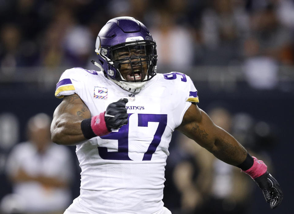 Vikings defensive end Everson Griffen will rejoin the team this week after missing five games due to a personal health issue. (Getty Images)