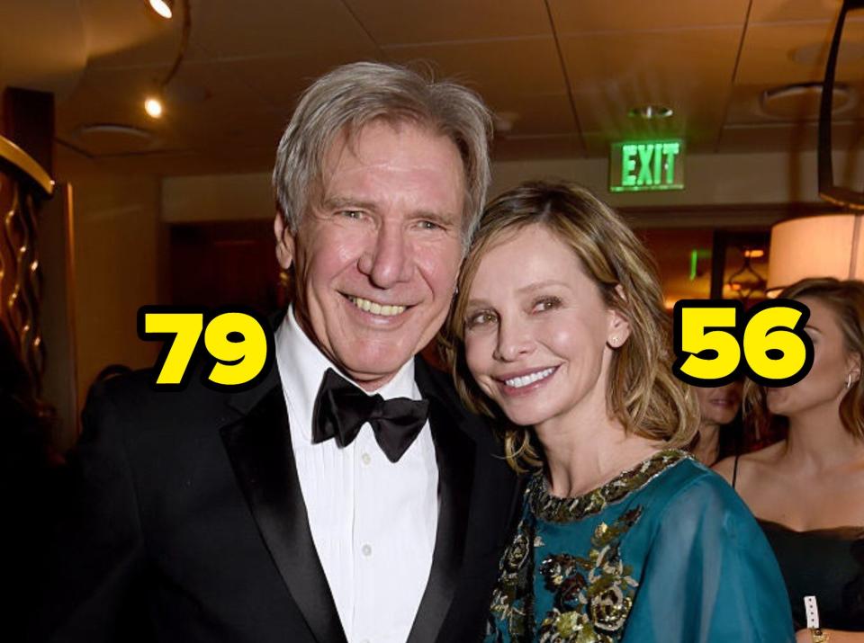 Harrison Ford and Calista Flockhart