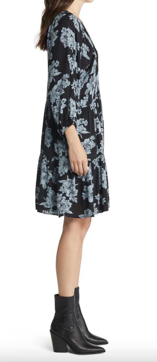 Treasure & Bond Tie Neck Shift Dress (Photo via Nordstrom)