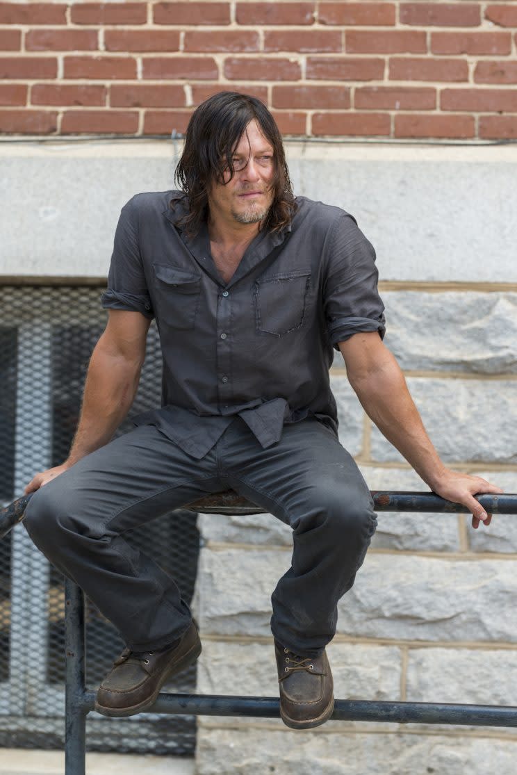 Norman Reedus as Daryl Dixon (Credit: Gene Page/AMC)