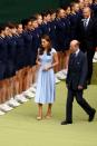 <p>In 2019, <a href="https://www.townandcountrymag.com/society/tradition/g40548225/kate-middleton-wimbledon-photos/" rel="nofollow noopener" target="_blank" data-ylk="slk:Kate, Duchess of Cambridge, began joining Prince Edward during the Wimbledon trophy ceremonies" class="link ">Kate, Duchess of Cambridge, began joining Prince Edward during the Wimbledon trophy ceremonies</a>—she would take over his role as president in 2022. </p>