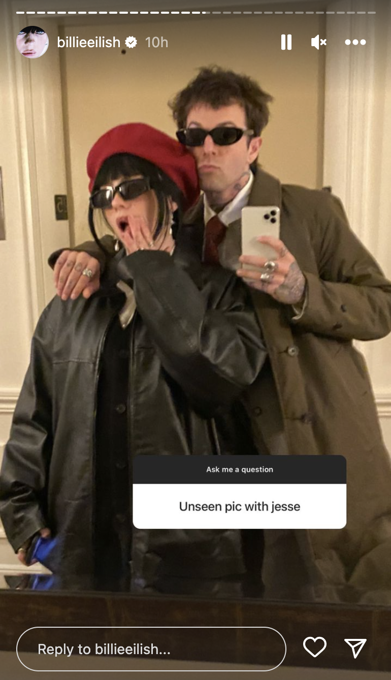 billie eilish and jesse rutherford