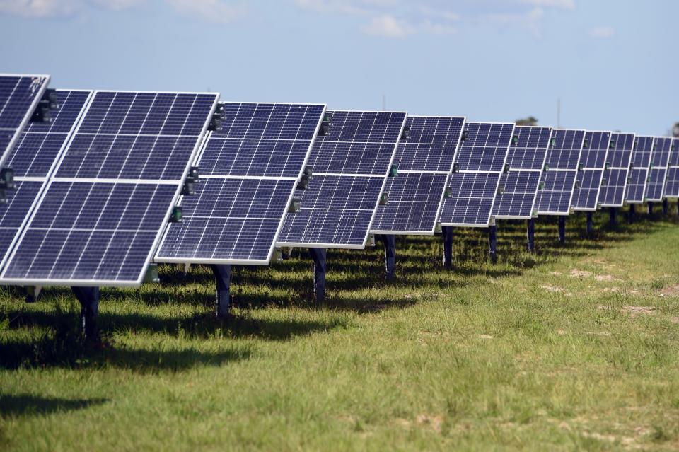 The Florida Power & Light Sundew Solar Center is one of 10 centers on the Treasure Coast with another two approved for construction later this year. The Sundew Center boasts the one millionth solar panel installed in St. Lucie County.