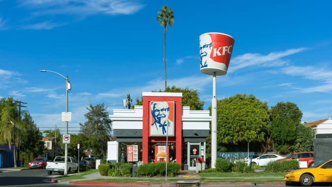 Kentucky Fried Chicken KFC on 3rd Street