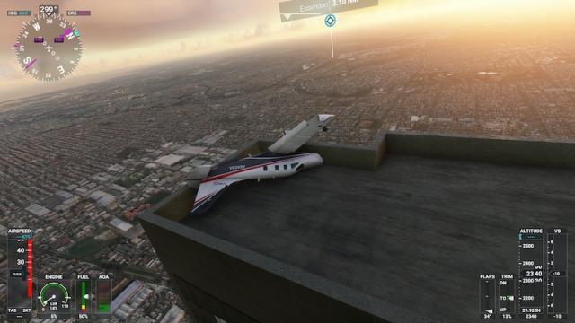 A typo created a 212-story monolith in 'Microsoft Flight Simulator, flight  simulator 