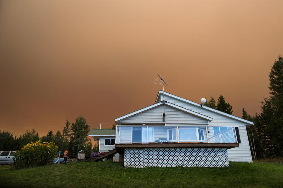 PHOTOS: B.C. wildfires choke western Canada in smoke