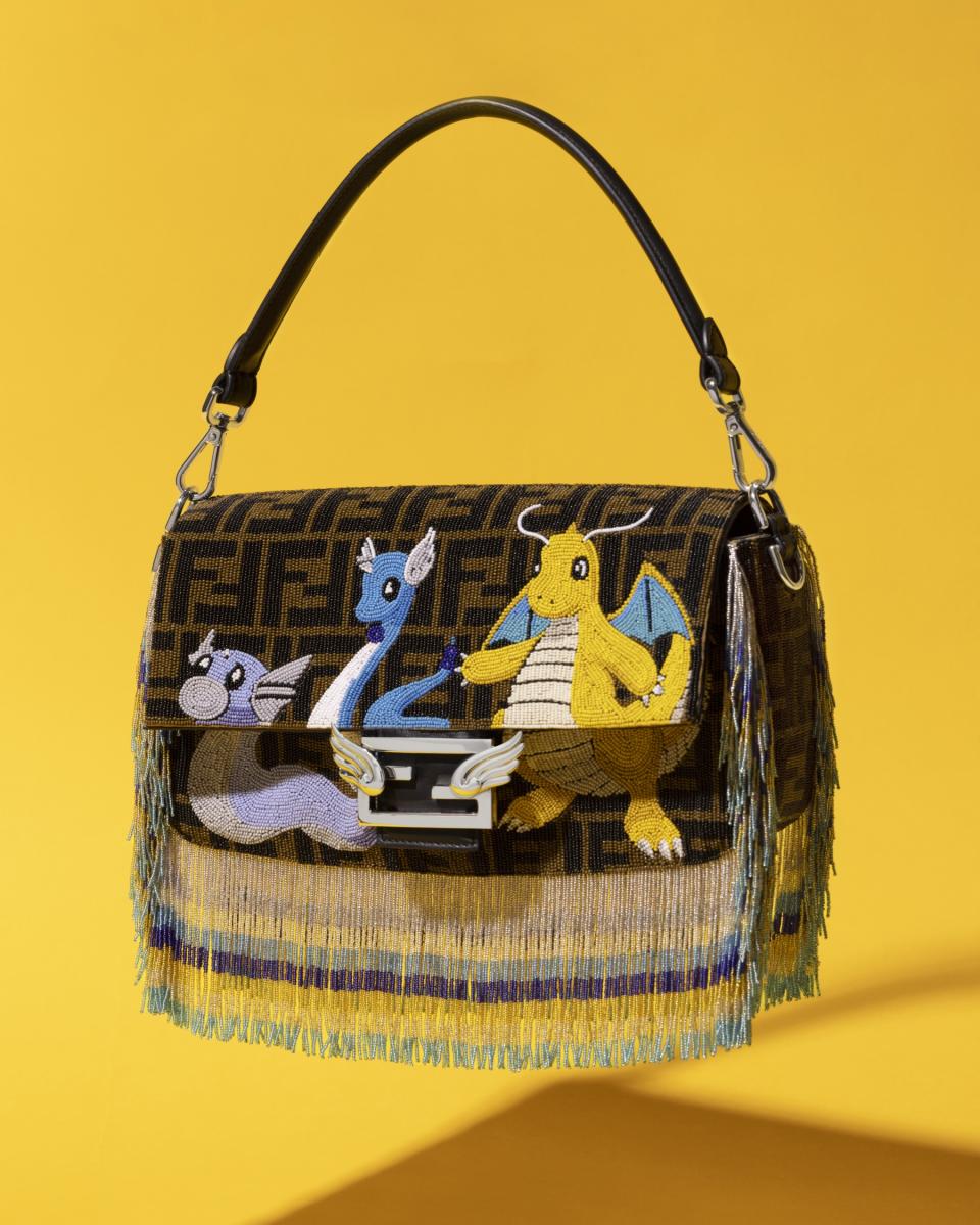 Fendi, Fragment, Pokemon, collaborations, Lunar New Year, Year of the Dragon, capsule collections, handbags, accessories