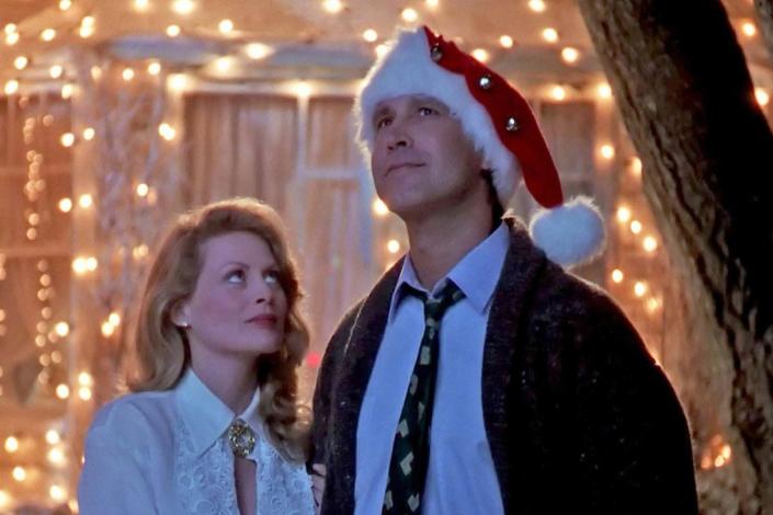 Beverly D&#39;Angelo and Chevy Chase star in &quot;National Lampoon&#39;s Christmas Vacation.&quot;