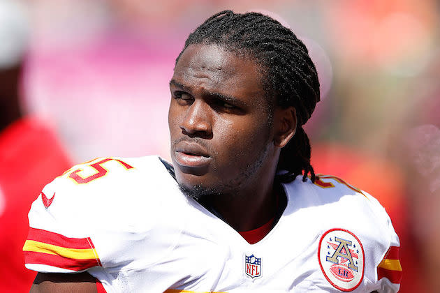 Jamaal Charles is a great unknown Week 6 against Oakland. (Getty)