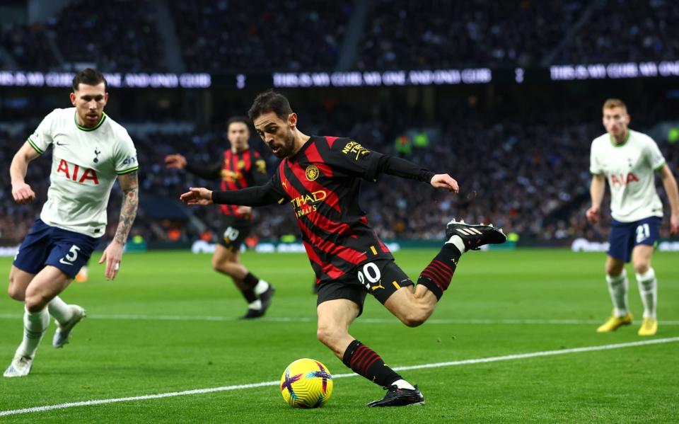Bernardo Silva up against Tottenham - Manchester City's Jude Bellingham pursuit threatened by Premier League charges - Chloe Knott/Getty Images