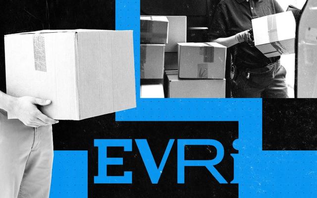 Evri now has a contract with  to deliver same day and next